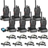 TIDRADIO TD-V2 Walkie Talkies Long Range Rechargeable Two Way Radios