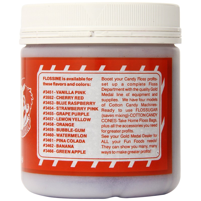 Gold Medal Flossine Can, Grape