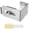 Anobeyi Door Hasp Latch, 90 Degree Padlock Hasp Lock, 304