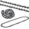 5 Pieces 6 Inch Mini Chainsaw Chain With 2 Pcs