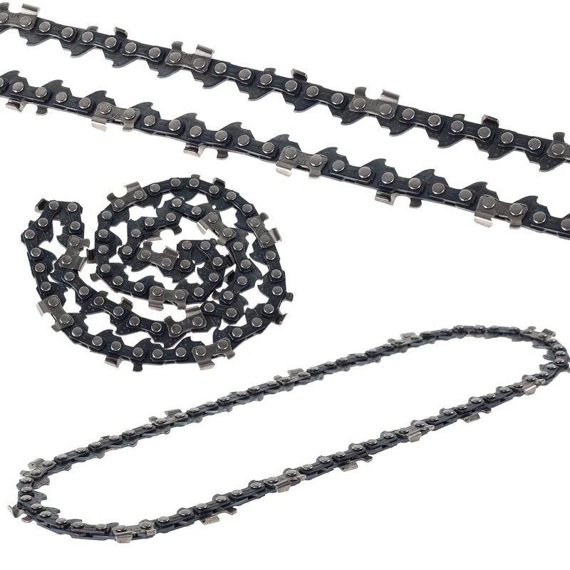 5 Pieces 6 Inch Mini Chainsaw Chain With 2 Pcs