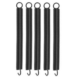 Extension Springs, 5Pcs Stainless Steel Tension Springs 50mm Durable Steel Extension Spring OD 4mm Wire Diameter 0.6mm Free Length Replacement Springs for Home Repair Construction Machinery