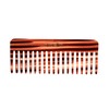 Amelia Beauty Cellulose Acetate 6in Rake Detangling Comb, Handmade, Smooth