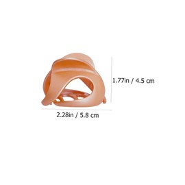 FOMIYES Pcs Hair Claw Clip Set Elegant Hair Accessory for Women Non-slip Lightweight Ponytail Clip for Shower Outdoors and Styling