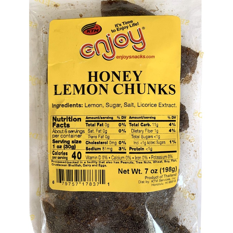 Enjoy Honey Lemon Chunk 7 Ounce
