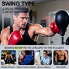 FitinOne Punching Bag with Stand, Boxing Bag Height Adjustable for