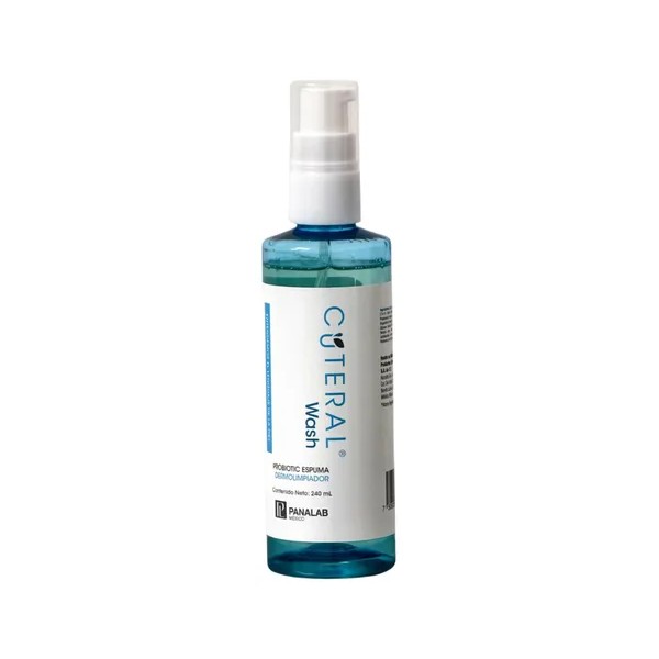 Cuteral Wash Probiotic Espuma Dermolimpiadora, Equilibra Microbiota, 240 ml