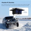 2 Gang Rocker Switch Panel Waterproof ON OFF Blue Backlit