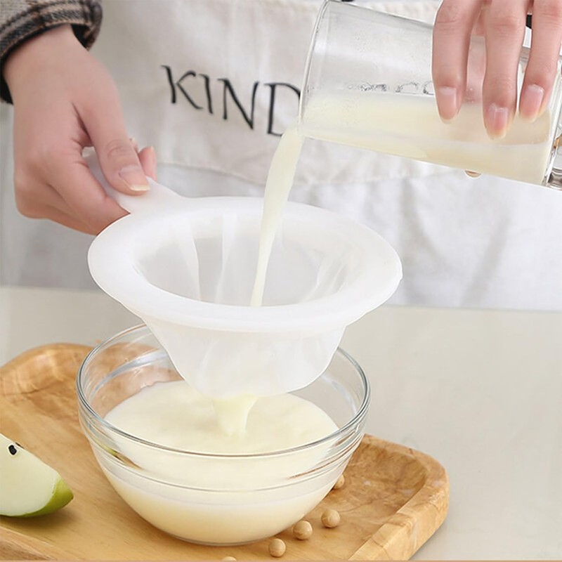 2 Pack Ultra Fine Mesh Filter, Soy Milk Fine Mesh