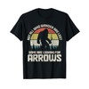 Archery Looking For Arrows Funny Bow Hunting Bigfoot Archer T-Shirt