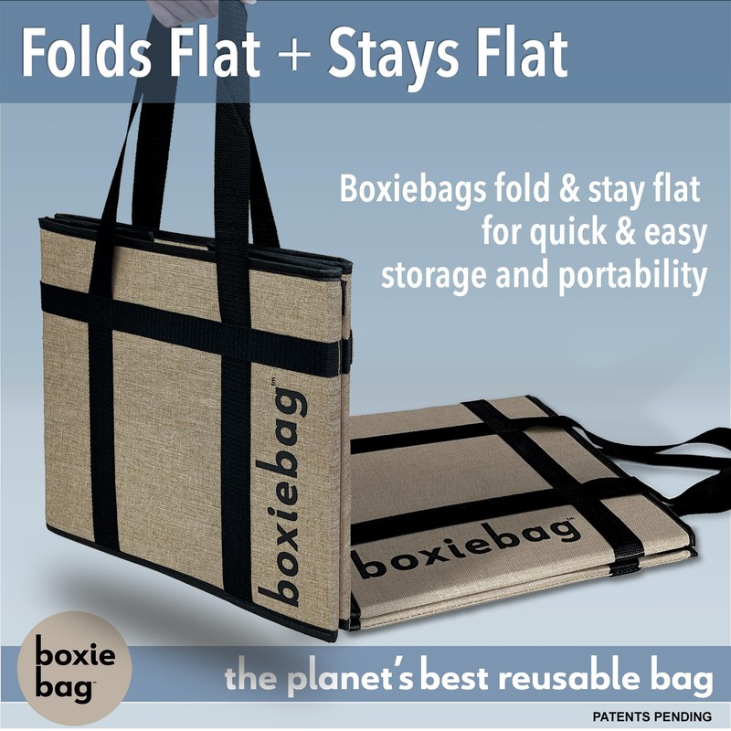 Boxiebag Reusable Grocery Bag (Single) – Durable Reusable Shopping Bag