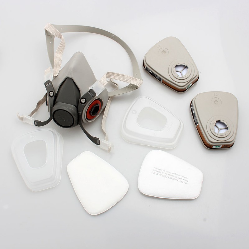 Vapor Mask Safety Mask Respirator Half Face Gas Mask Painted