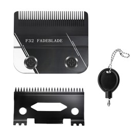 F32 High Precision Zero Adjustable Replacement Blades Compatible with Wahl 5 Star Vapor Clipper Professional F32 Fadeout Blade