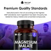 Magnesium Malate Supplements 1000mg – High Absorption Vegan Capsules for