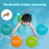 Free Swimming Baby Inflatable Baby Float with Sun Canopy Size