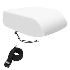 RV Air Conditioner Cover Outside Camper Travel Trailer AC Covers for Roof, Compatible with RecPro RV Air Conditioner 15K, Coleman Mach 15 - A/C Dust Proof Protective Cover Accessories