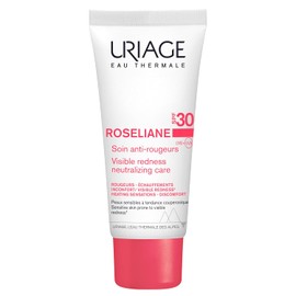 Uriage Roseliane Crema Facial Anti-Rojeces SPF30 Hidratante, con Extracto de Ginseng y Algas - Cubre el Enrojecimiento, Proporciona una Accin...      