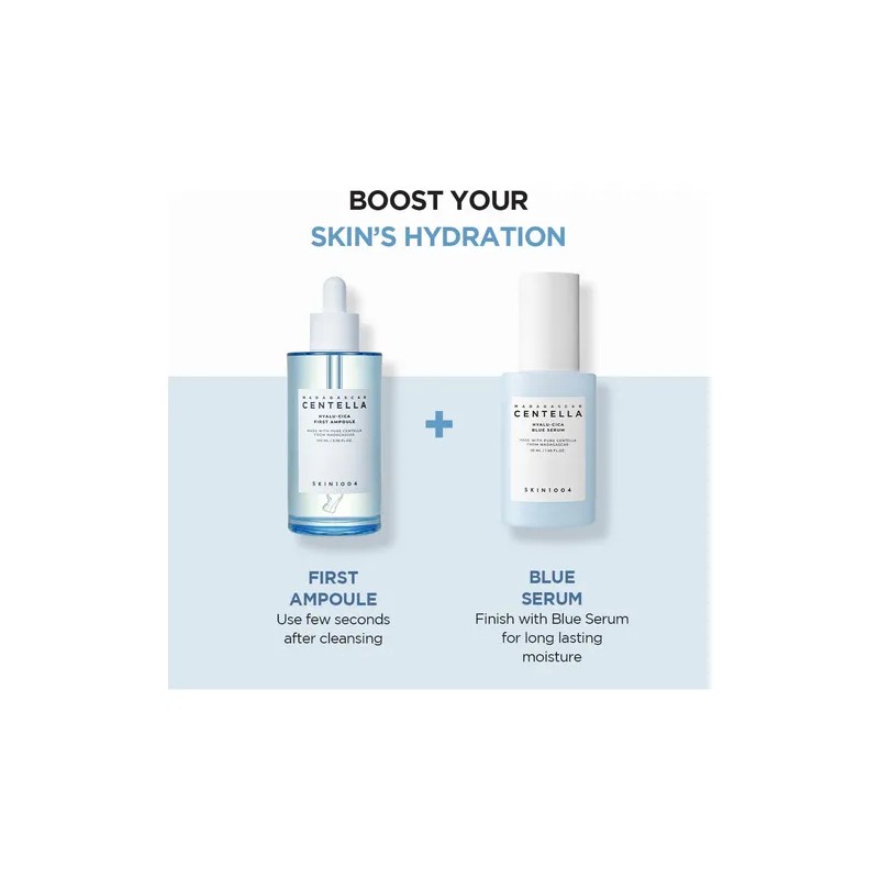 Skin1004 Madagascar Centella Hyalu Cica First Ampoule Suero