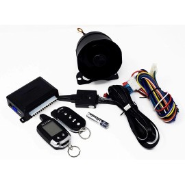 ScyTek LCD ASTRA777 SCYTEK ASTRA 777 FULL CAR ALARM COMPLETE SECURITY 2WAY PAGER REMOTE