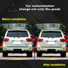 ECAHAYAKU LED Rear Trunk Pillar Tail Light Compatible with 2007-2021