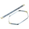 sourcing map Metal Internal Flex Frames, 2 Pcs 11.81" x