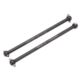 2 Pcs RC Car Rear Drive Shaft High Strength Steel Dog Bone Rear Drive Shaft Replacement for ZD Racing DBX07 EX 07 1/7