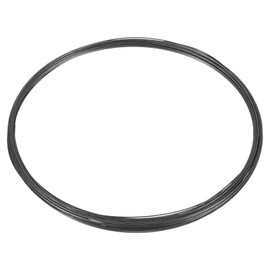 uxcell Tungsten Wire, 99.99% High Purity Tungsten Wire 0.08mm Dia x 10 Meter Length Tungsten Filament Metal Coil for Light Bulb Production Electronics Industry