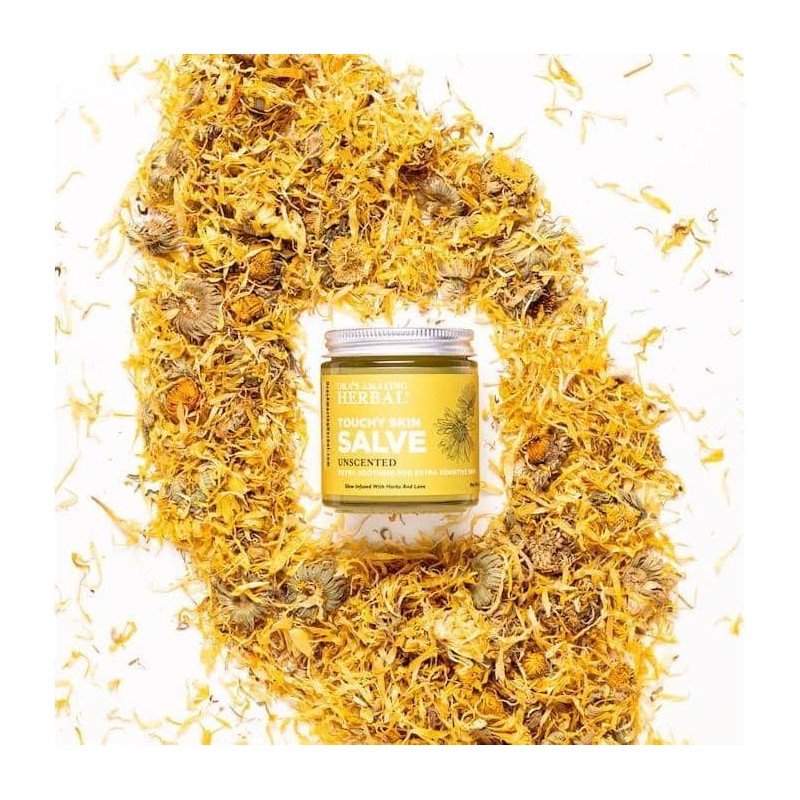 Ora's Amazing Herbal Touchy Skin Salve - size: Jar 1oz