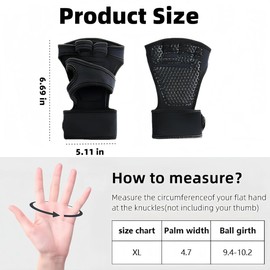 KYLOS Open Training Gloves, Fitness Gloves for Men and Women with Integrated Wrist Cuffs and Full Surface, Training Gloves for Training, Pull-Ups, Calisthenics & Fitness
