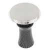 58mm Coffee Tamper Carbon Fiber Elastic Handle Stainless Steel Bottom