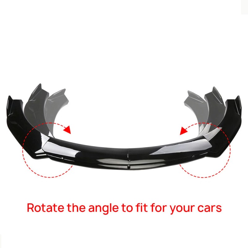 For INFINITI Q50 2014-2022 Front Bumper Lip Spoiler Lower Splitter
