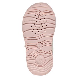 Geox Baby Girls' B Rishon Girl A Trainers, White Sky