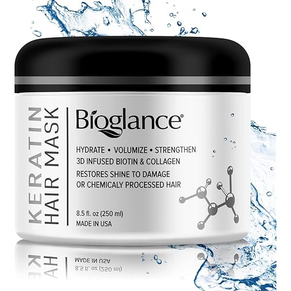 Keratin Hair Mask | Quick Repair | Restore Shine &