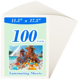 HORLIMER 100 Pack 11x17 Laminating Sheets, Clear Thermal Laminating Pouches 11.5 x 17.5 for Laminator, 3 Mil