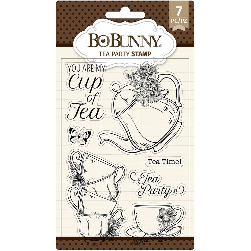 BoBunny Tea Party Stamps 4X6
