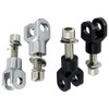 Riloer 2x Footrest Support Mount Clevis Compatible with Harley Most