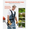 VEVOR String Trimmer, 51.7CC 2-Stroke, Gas Powered Weed Wacker, 16.9"