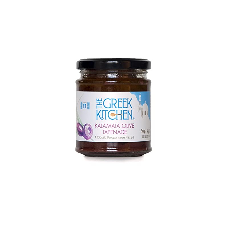 The Greek Kitchen Kalamata Olive Tapenade, 180 g, Purple
