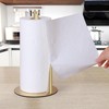 OBODING OBODING Gold Countertop Paper Towel Holder, Stainless Steel, Modern