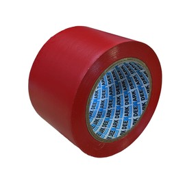 Shadow Foam PVC Floor Marking Tape | Premium Vinyl Safety Marking Tape| For Warehouses, Industry, Shops | 33M Single Roll (Red, Single 75mm)