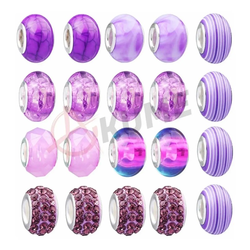 Juego De Hacer Pulsera Con Cuentas De Cristal Diy Para