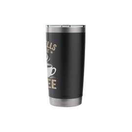Kettlebells Before Coffee Funny Gym Fitness Workout Stainless Steel Insulated Tumbler