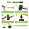 Generic Ab Roller Wheel, Portable Home Gym Ab Workout Equipment