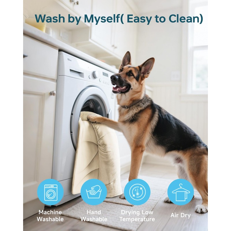 Babygreat Dog Cooling Mat, 59" x 40" Reversible Self-Cooling Mat