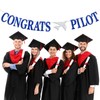 Congrats Pilot Banner, Congrats Grad, Congrats USAF/Future Pilot, Adventure Awaits,