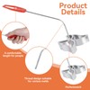 4-Piece Rosette and Timbale Set, Rosette Iron Set, Traditional Dough