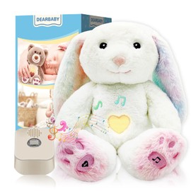 DEARBABY Baby Sleep Soother, Sound Machine,Noise Machine,Baby Shower Gifts Auto Off Timer,Soothe Rabbit Help Kids Go to Sleep Faster