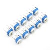 100Pcs Variable Resistor Trimmer Potentiometer Pot Electronic Component RM065 Blue