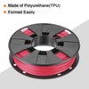 QUARKZMAN 1.75 mm Filaments PLA Fluorescent Red 0.25 kg Dimensional