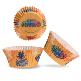 Dekora - Baking Mould Set | Muffin and Cupcake Moulds Paper - Pack of 25 - PJ Masks